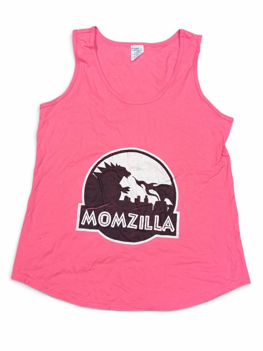 Pink Graphic Tank Top - momzilla